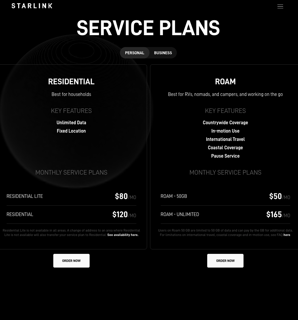 starlink service plans consumer march 2025 (vertical)